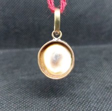 Gomati Chakra Pendant Brass