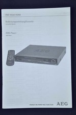 Bedienungsanleitung DVD-Player AEG DVD 4550 HDMI