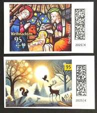 DEUTSCHLAND WEIHNACHTS-BRIEFMARKEN 2025 Mi. 3936/3937 AUSWAHL CHRISTMAS STAMPS !