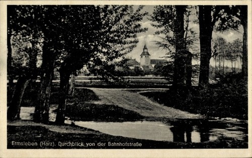 Ermsleben falkenstein harz - ak,