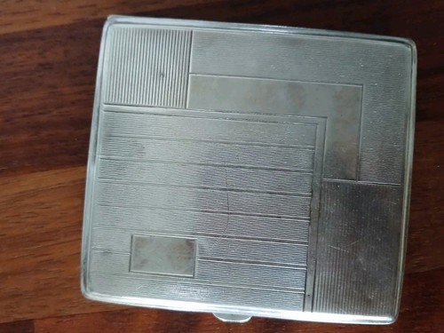 Zigarettenetui 800er silber - 800er,