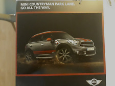 Hochglanz Faltprospekt Mini Countryman Park Lane 2015