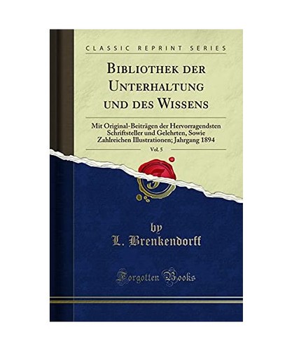 Bibliothek der unterhaltung - bibliothek,