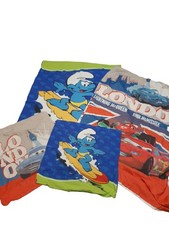 Kinderbettwäsche Schlümpfe und Cars