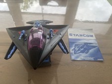 Coleco Starcom Shadow Bat Shadowbat mit Pilot Figur + Anleitung - Star Com