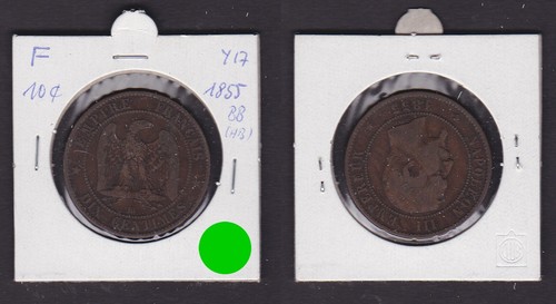 Centimes kupfer münze - 10,