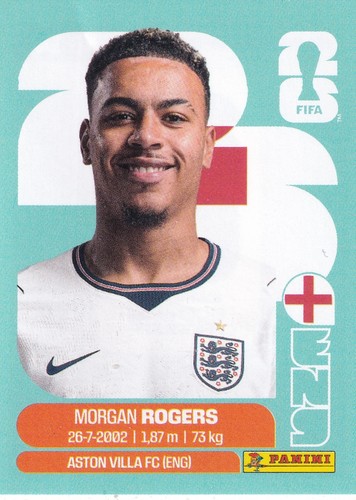 Morgan rogers panini fifa - panini,