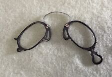 Brille Kneifer Zwicker Hornkneifer Uralt ca. 1870/1880