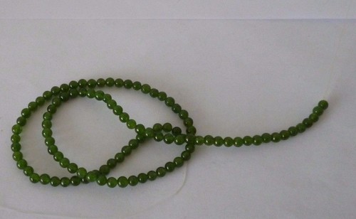 Strang gefärbte weiße - 1, jade