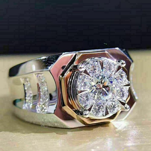 Karat rund diamant trauring - 2,