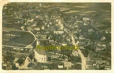 s/w Foto AK Eibau; Luftbild, Straßen, Kirche, Kretscham, Volkshaus, um 1930