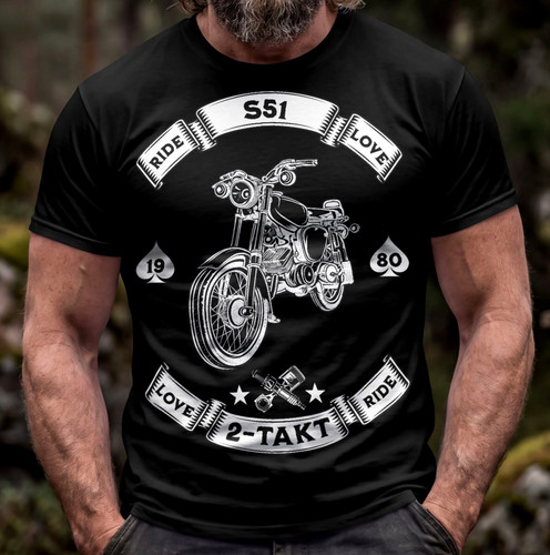 Ddr moped shirt s51 - moped, t-shirt