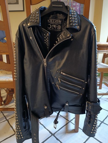 Killstar bikerjacke echtleder - killstar,