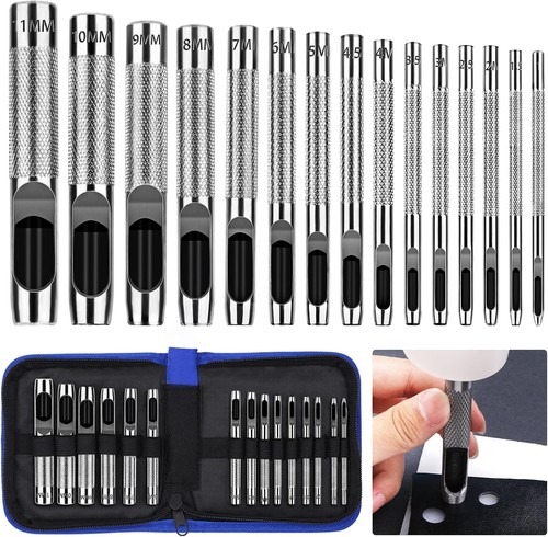 Leder lochstanzer set - lochstanzer,