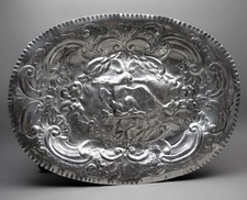 Schautafel, Silber, 1. Hälfte 18. Jhdt., Spanien