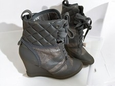 Chloe Stiefeletten Gr.38 Grau Wedges ?