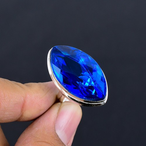 Tansanit quarz marquise - quarz,