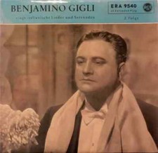 Beniamino gigli benjamino - beniamino,