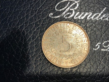 4  Stück 5 DM + 1958 + Silberadler + Heiermann + D F G J + 625er Silber TOP 