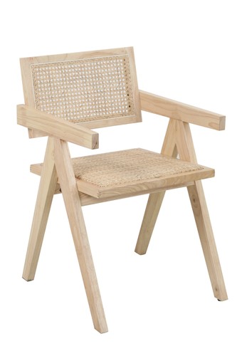 Armlehnstuhl hevea rattan - armlehnstuhl,