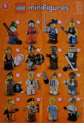 Lego sammel figuren serie - lego,