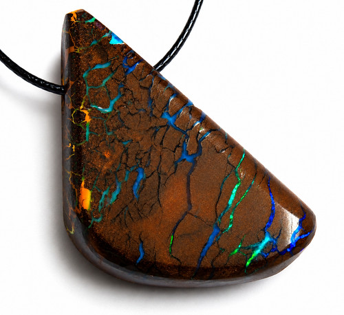 Boulderopal anhänger aus - anhänger,