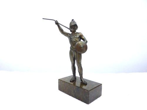Alte bronze figur römischer - figur,