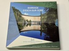 2,5 Euro Staudamm von Esch Sauer 2024 Nordisch Gold Silber PP Auflage 2000