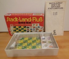 Spiel älter Schmidt - Stadt Land Fluss - Quick Quiz mit Anleitung