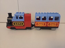Lego Duplo Eisenbahn Zug Elektrisch aus Set 10507 mit Waggon