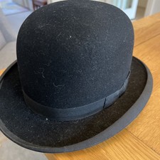 Vintage schwarzer filz - vintage,