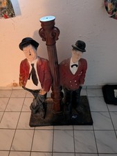 Dick und Doof Gartenfigur