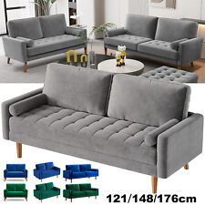 2/3 Sitzer Sofa Modern Samt