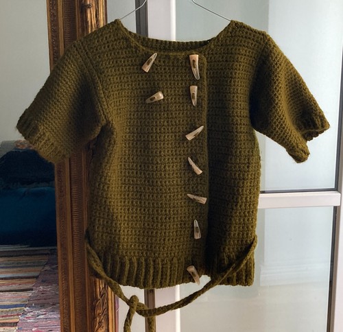 Handgestrickt strickjacke - handgestrickt,