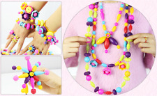 Halskette Bastelset Kinder Schmuck DIY 215+Stück