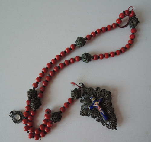 Alter rosenkranz silber - alter,