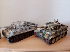 1 Tiger I RC Panzer 1 : 16 Full Option, gebraucht nicht alle Funktionen i.O. +1 