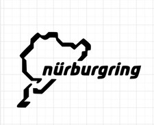 Nürburgring  Auto Aufkleber