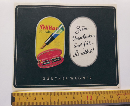 Pelikan füllhalter reklame - füllhalter,