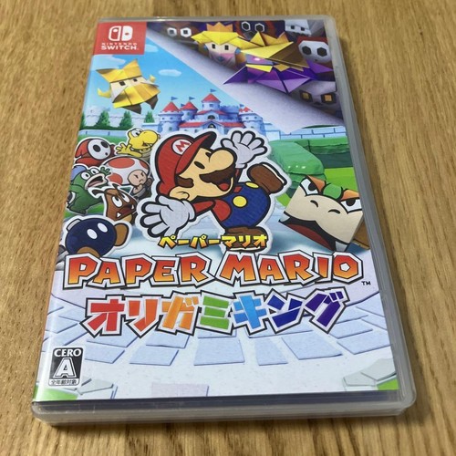 Paper mario origami king - mario,
