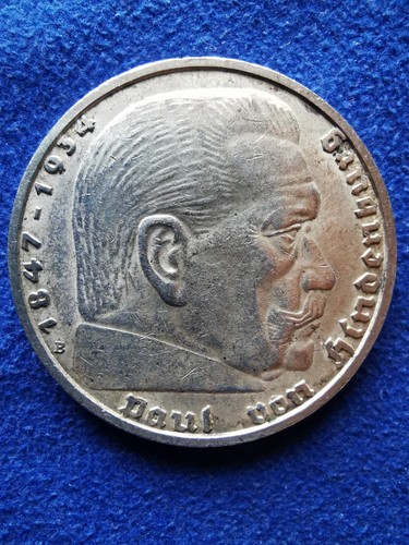 Reichsmark paul von - 5,