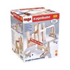 HABA Kugelbahn-Bausatz Holz-Spielzeug Kinder Murmeln Bauklötze Bausteine