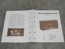 Schaltplan Röhrenradio VEB