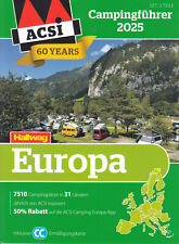 ACSI Campingführer Europa 2025 inklusive Ermäßigungskarte