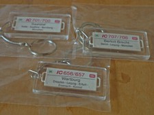 Schlüsselanhänger DR+DB Logo