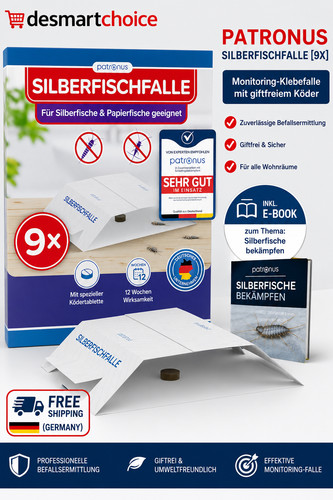 Silberfisch köderdose 9 - -,