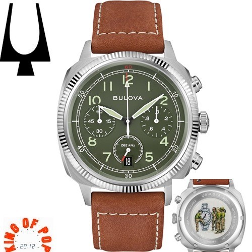 Bulova 96b482 military chrono - military,