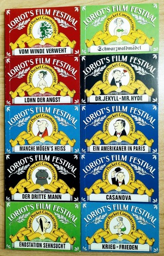 10er set loriot film - 10er-set, loriot`s