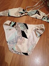  Damen Bikini bademode 2teiler Weiß 