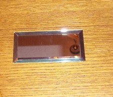 Glass for interior mirror